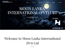 Tablet Screenshot of moonlanka.com